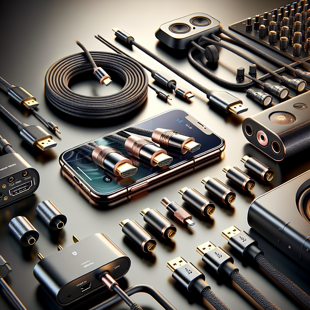 Cables y Adaptadores de Audio y Video